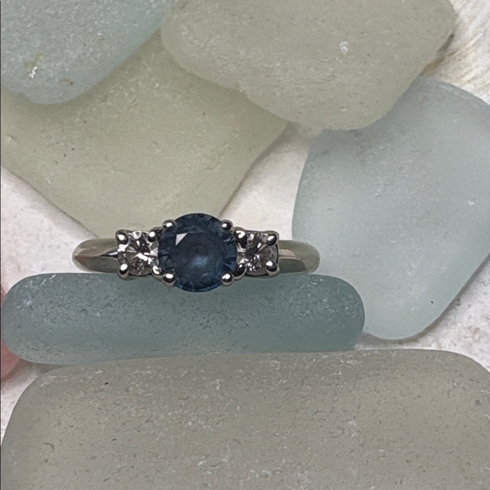 LeVian Tanzanite Diamond 18K Ring - Picture 7 of 14